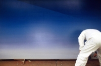 Jef painting Venus Saphira