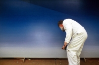 Jef painting Venus Saphira