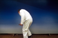 Jef painting Venus Saphira