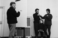 Jef, Jaqueline, Serge Largot & Leonore