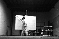 Jef in studio Antwerp