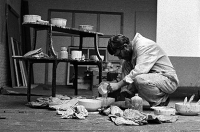 ca 1970 / Jef in studio Antwerp